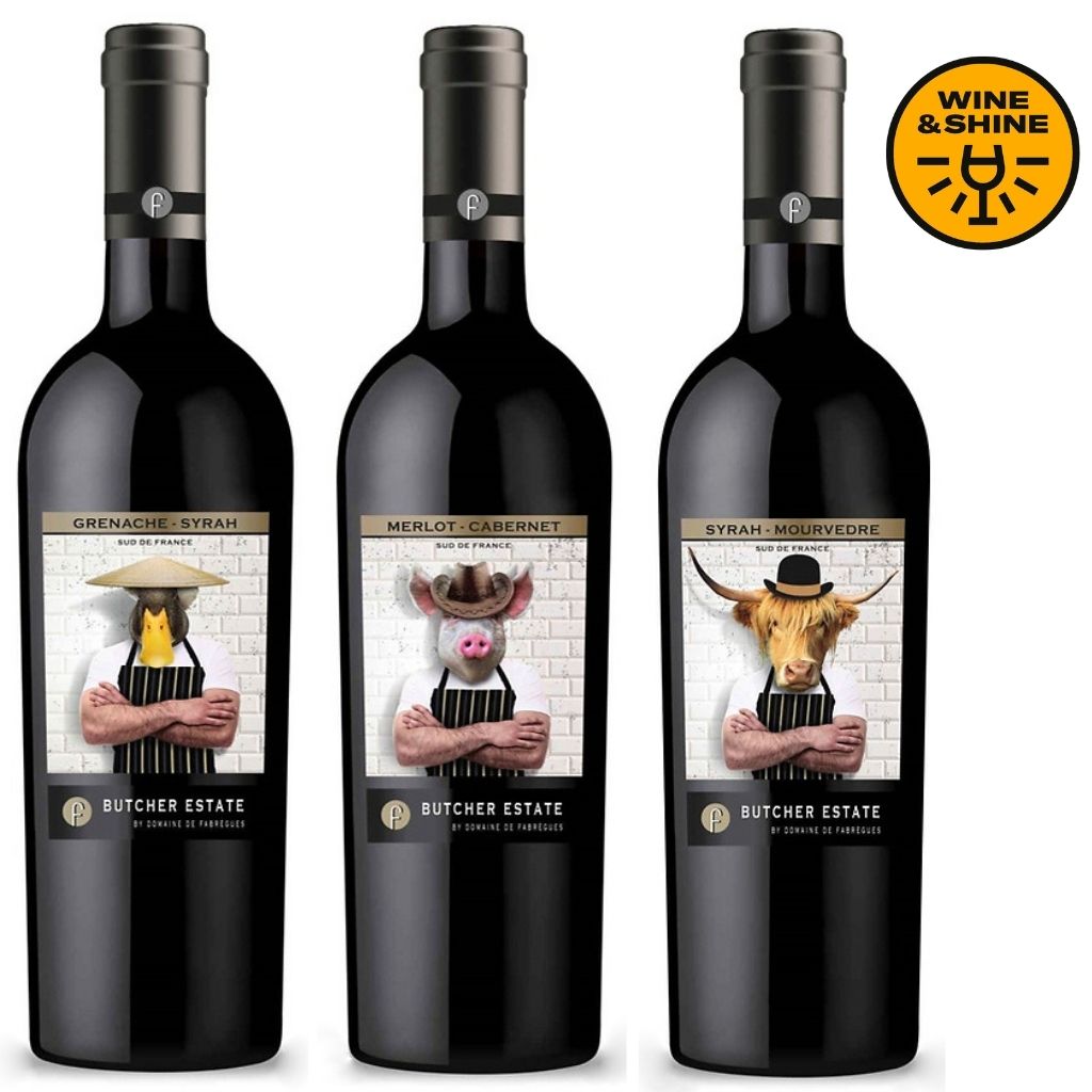 Butcher Estate 3 flessen + Cadeau verpakking