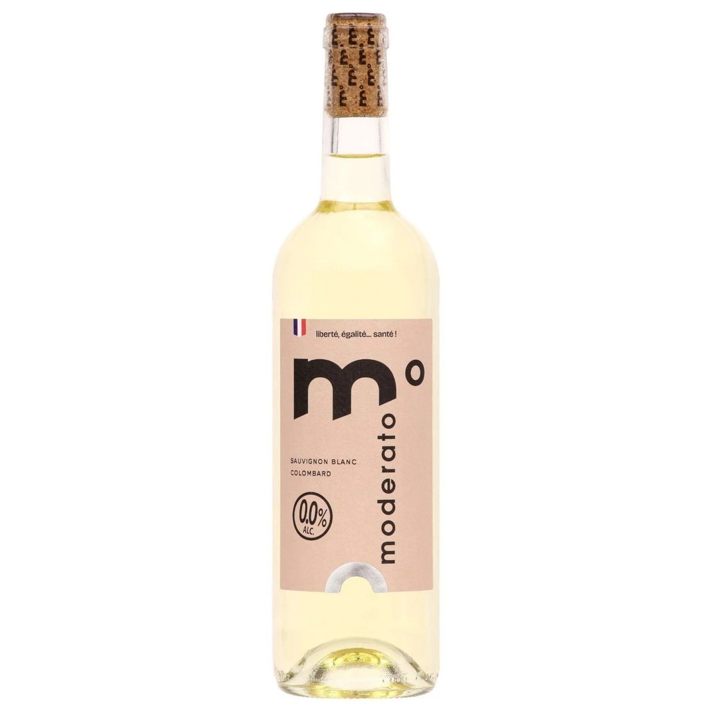 Moderato vin sans alcool blanc Cuvée Originale Sauvignon Colombard