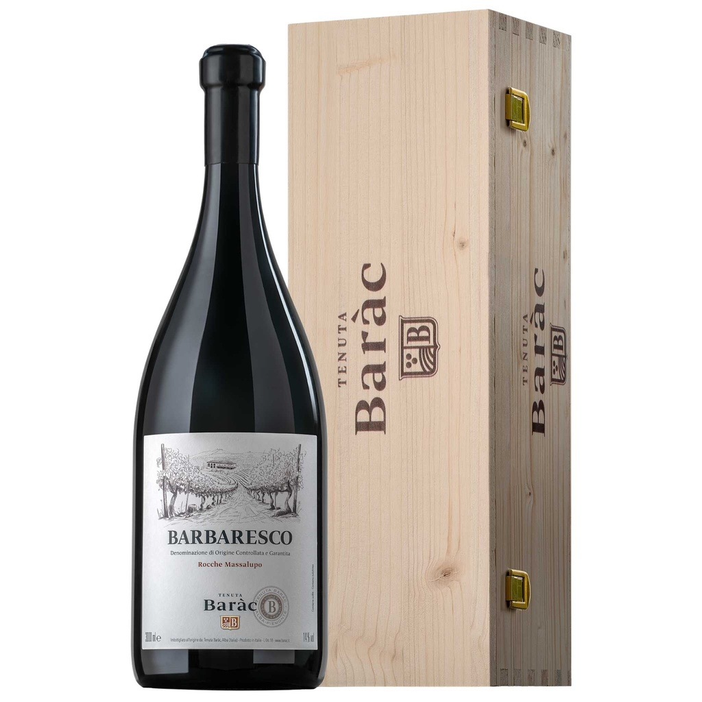 Barbaresco Rocche Massalupo 2016 3 liter + Box Tenuta Barac