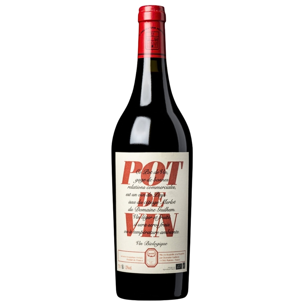 POT de VIN Rood Bio Famille GUILHEM