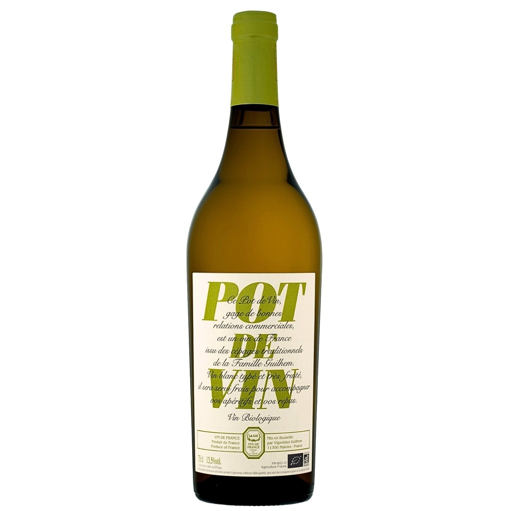 POT de VIN Wit Bio Famille GUILHEM