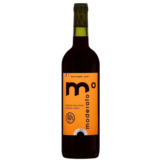 [WS-Z010001] Moderato alcoholvrije wijn rood Cuvée Originale Cabernet-Merlot